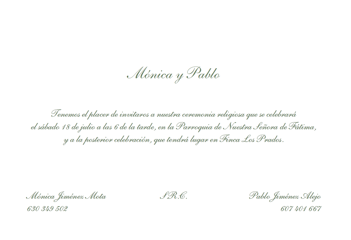 Invitación